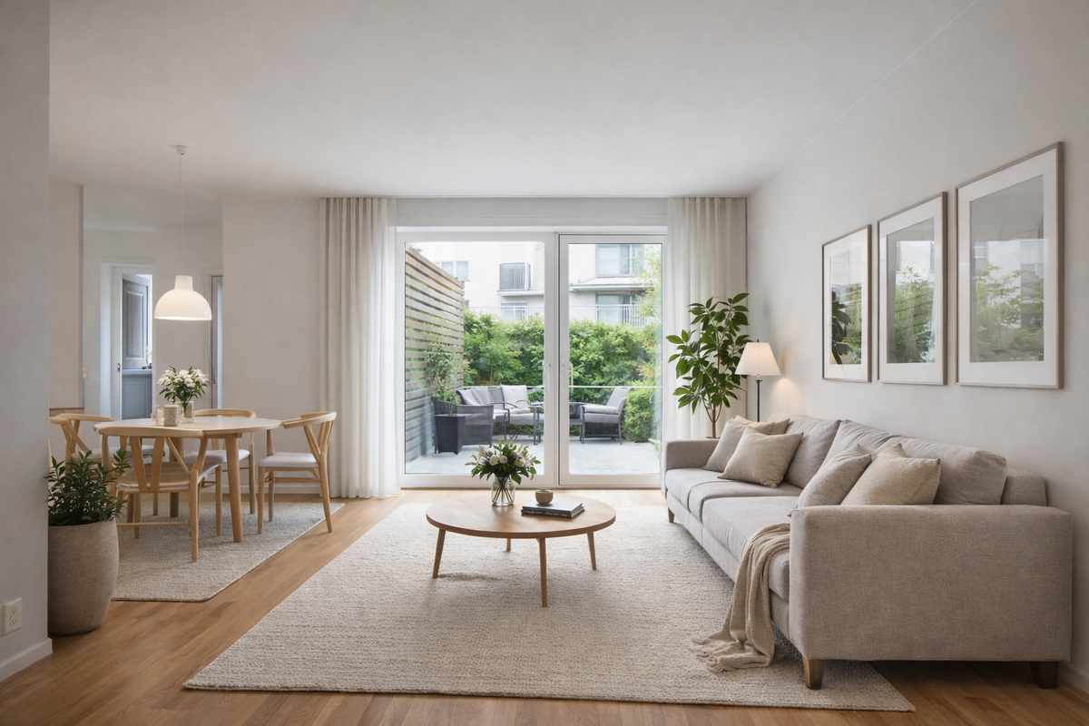 2-Bedroom Waterfront Residence with Private Patio | Limhamn — photo 1